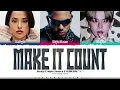 Becky G, Myke Towers & YEONJUN (TXT) 'Make It Count' Lyrics (Color Coded Lyrics) | ShadowByYoongi