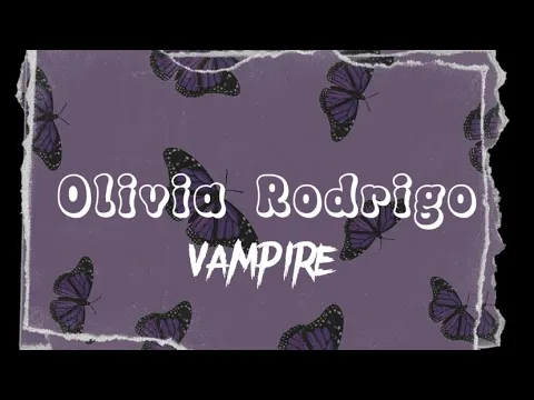 Download MP3 Olivia Rodrigo - Vampire (Lyrics)