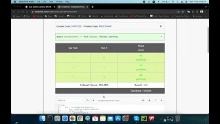 Chef and His Fruit Stand solution in python Codechef problem solution python