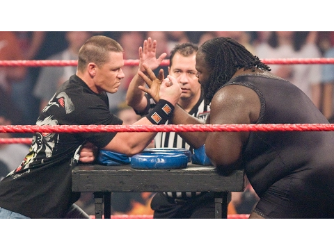 Download MP3 John Cena vs. Mark Henry - Arm Wrestling Contest: Raw, Feb. 4, 2008