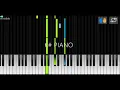 Julius Dreisig \u0026 Zeus X Crona - Invisible Piano tutorial/version Piano Music for Studies/relaxing