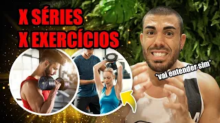 Quantos exercicios e series fazer por grupo muscular? *volume de treino*