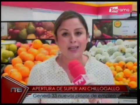 Apertura de Super Aki Chillogallo generó 33 nuevas plazas de empleo
