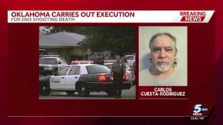 Oklahoma executes man for 2003 murder of common-law wife in OKC