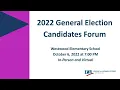 LWV Geauga 2022 General Election Candidate Forum