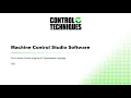 Machine Control Studio Part 3
