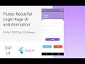 Flutter Login Page UI Tutorial Speed Code