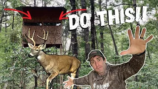 HOW TO Animal Bug Proof and Make Your Deer Blinds Air Tight