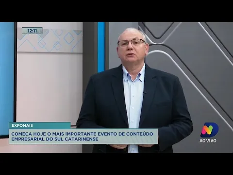 Expomais: importante evento de conteúdo empresarial do Sul catarinense inicia hoje