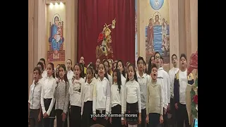 ترنيمة انا قبطى مسيحى كورال ابتدائى كنيسة ابو سيفين بشلبى بالمنيا 