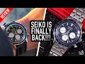 Lagu Seiko is FINALLY BACK! The Best New $400 Omega Speedmaster \u0026 Rolex Daytona Killer (SSB477 \u0026 SSB479)