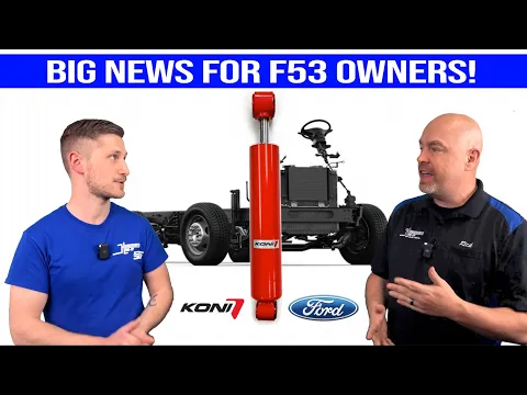 Download MP3 Brand new shock design by Koni for Ford F53s!