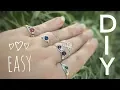 5 EASY Ways to DIY Wire Wrap Crystal Rings Beginners Tutorial