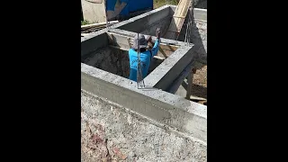 Membuat sloof gantung pada pondasi rumah