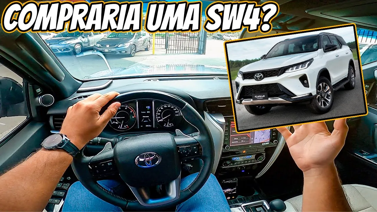 EXPLICANDO PORQUE A TOYOTA SW4 É UM SUCESSO DE VENDAS