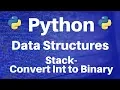 Data Structures in Python Stack -