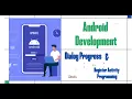 Android Development Ep 4 Loading Dialogs Redirection Checks