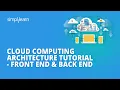Cloud Computing Architecture Tutorial - Front End Back End Cloud Computing Simplilearn
