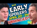 Bold and Beautiful Early Spoilers April 20-24 RJ UNHINGED Ridge Issues Stern Warning Soap Dirt