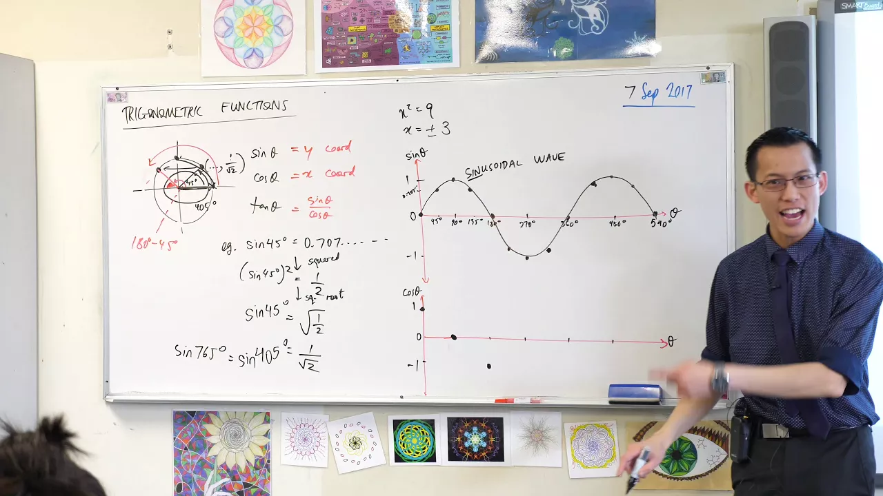 Intro to Trigonometric Functions (2 of 2: Plotting the graph)