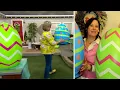 Mr Cottontail 24 Oversized Lit Blow Mold Easter Egg on QVC