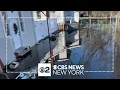 Man s backyard completely flooded in Wayne New Jersey