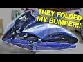 How to Unfold a Partify or eBay Front Bumper WRX STi Front End Swap