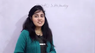 C - 129 rewind function in File Handling C Programming Tutorials