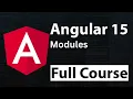 Angular 15 Full Course Tutorial for Beginners How to Generate Modules in Angular