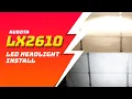 Kubota LX2610 LED Headlight Install Quick