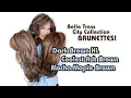 3 STUNNING BRUNETTES Belle Tress DARK BROWN HL COOLEST ASH BROWN discontinued MOCHA MAPLE BROWN