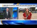 Rodgers BBQ in Mobile reopens after nearby fire