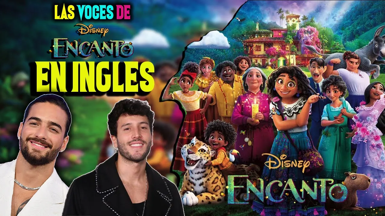 ✴Las Voces de ENCANTO en INGLES????Disney????