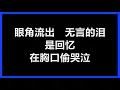 邰正宵 - 《想你想得好孤寂》 [歌词]