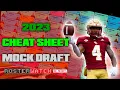 2023 Fantasy Football STANDARD Cheat Sheet Mock Draft Draft Strategy with Cody Carpentier