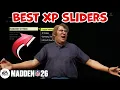 These are the BEST XP sliders for Madden 26