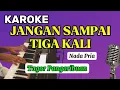Download Lagu Karoke || JANGAN SAMPAI TIGA KALI || Nada Pria || Tagor Pangaribuan
