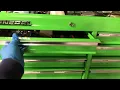 How to disable harbor freight lock US GENERAL drawer lock bar Quick and Easy
