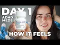How It Feels to Take AD Medication First Day on Vyvanse Elvanse