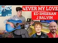 Download Lagu J Balvin \u0026 Ed Sheeran - Forever My Love (guitar cover with tabs|chords) 🎸🎶