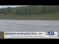Mississippi River levels in Vicksburg remain low