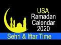Ramdan Calendar 2020 USA Sehri and Iftar time in America Ramadan 2020 Ramzan 2020