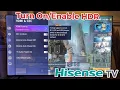 How to Enable R on a Hisense TV
