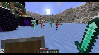 Christmas YouTuber SMP #minecraft #live