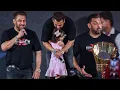 Salman Khan arrives at ISRL | Dabangg 4, Cute Moment with Little Girl | Real Life Stories | Trophy..