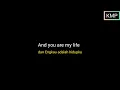 Download Lagu Lirik Lagu \u0026 Terjemahan You Are My Life by Harris J