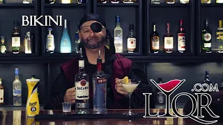Liqr - How to Make a Bikini cocktail with Pirate Joe