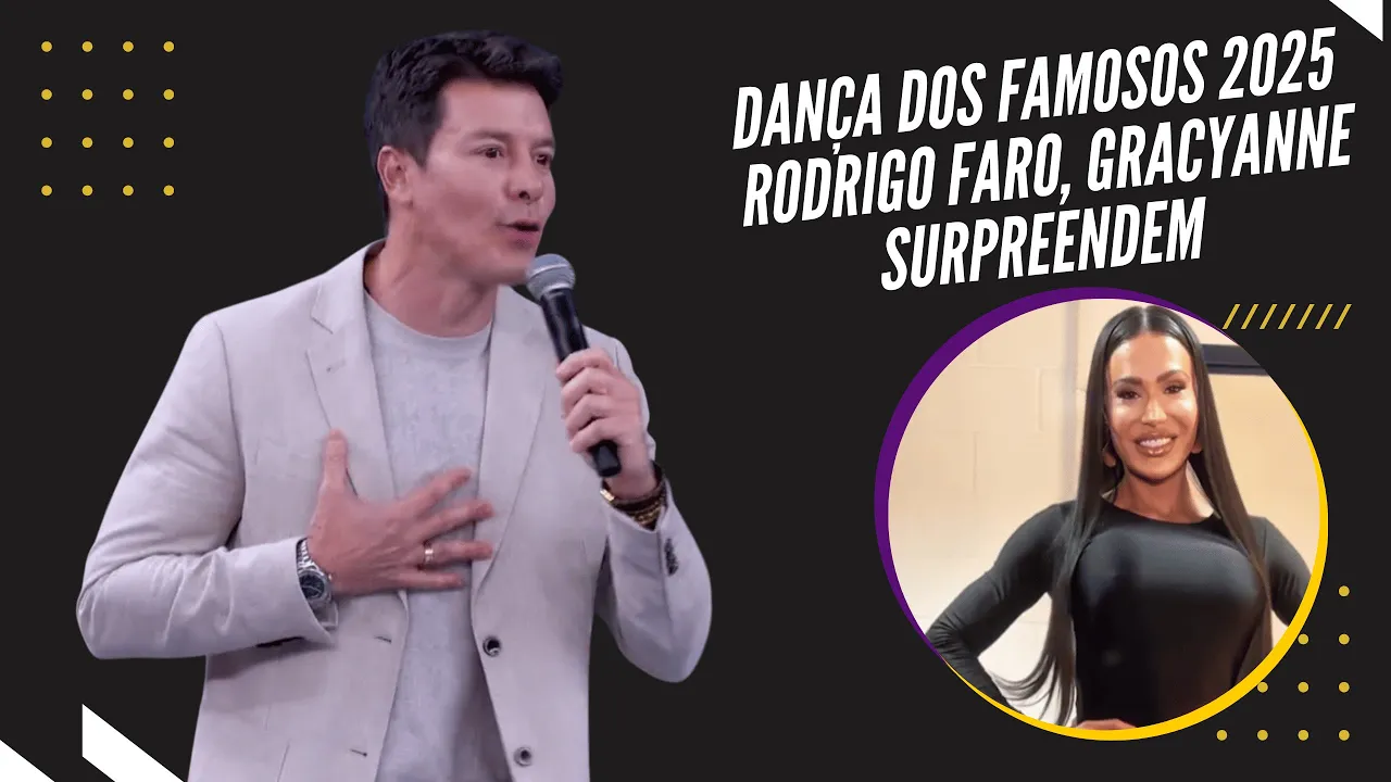 Dança dos Famosos 2025: Rodrigo Faro, Gracyanne e mais SURPREENDEM na estreia ao vivo! Dança dos Famosos 2025: Rodrigo Faro, Gracyanne e mais SURPREENDEM na estreia ao vivo!