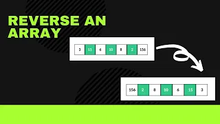 Reverse an array in O 1 Space Complexity