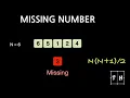 How to Find a Missing Number in a Sequence of Consecutive Numbers Beginner
